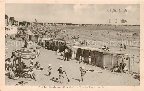 AK / Ansichtskarte La_Baule_sur_Mer_44 La Plage 