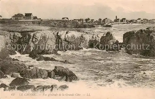 AK / Ansichtskarte Le_Croisic_44 Vue generale de la Grande Cote 