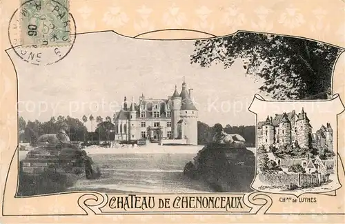 AK / Ansichtskarte Chenonceaux_37_Indre_et_Loire Chateau de Chenonceaux 