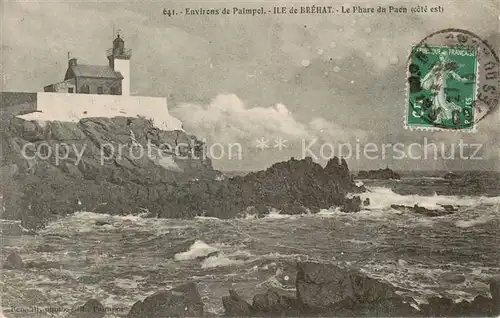 AK / Ansichtskarte Ile de Brehat Le Phare du Paon Ile de Brehat