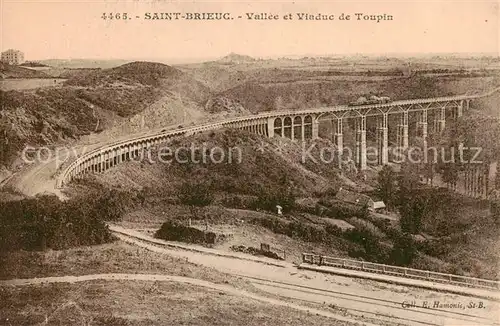 AK / Ansichtskarte Saint Brieuc_22_Cotes d_Armor Vallee et Viaduc de Toupin 