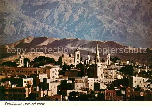 AK / Ansichtskarte  Bethlehem_Yerushalayim partial view Bethlehem_Yerushalayim