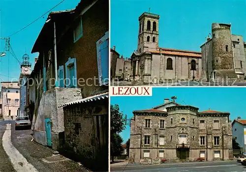 AK / Ansichtskarte Lezoux_Auvergne_63_Puy de Dome La ruelle leglise La Mairie 