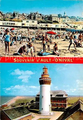 AK / Ansichtskarte Onival_sur_Mer_80_Somme La plage Le phare 