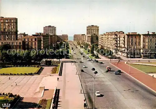 AK / Ansichtskarte Le_Havre Avenue Foch et la Porte Oceane Le_Havre