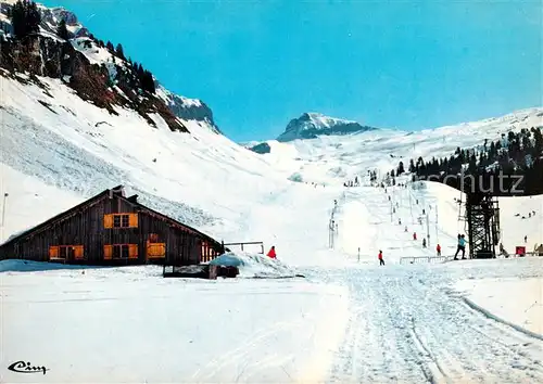 AK / Ansichtskarte Flaine Porte du Desert Blanc 