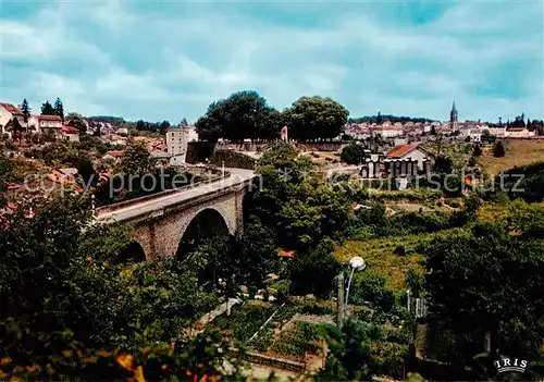 AK / Ansichtskarte Nontron Le viaduc et vue d ensemble Nontron