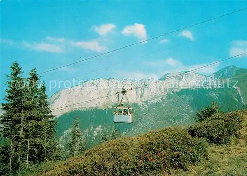 AK / Ansichtskarte  Seilbahn_Cable-Car_Telepherique Tatry Zachodnie  