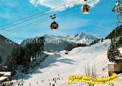 AK / Ansichtskarte  Seilbahn_Cable-Car_Telepherique Badgastein  