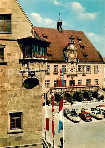 AK / Ansichtskarte  Heilbronn_Neckar Rathaus und Kaethchenhaus Heilbronn Neckar