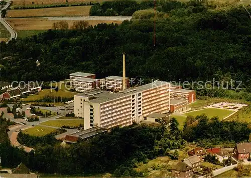 AK / Ansichtskarte  Heessen_Hamm St Barbara Klinik Fliegeraufnahme Heessen Hamm