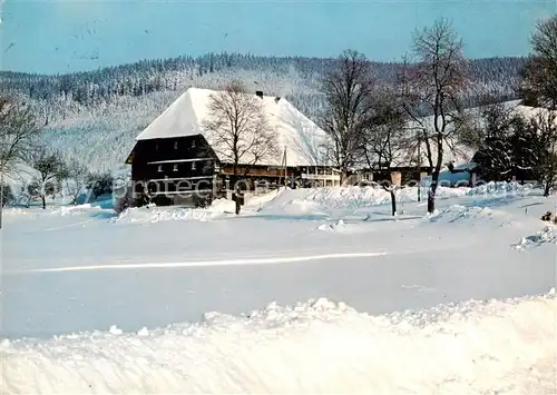 AK / Ansichtskarte  Titisee-Neustadt Bauern Gasthaus Oberes Wirtshaus Zum Hirschen Titisee-Neustadt
