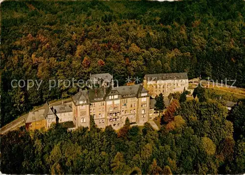 AK / Ansichtskarte  Rosbach_Sieg Schloss Fliegeraufnahme Rosbach Sieg