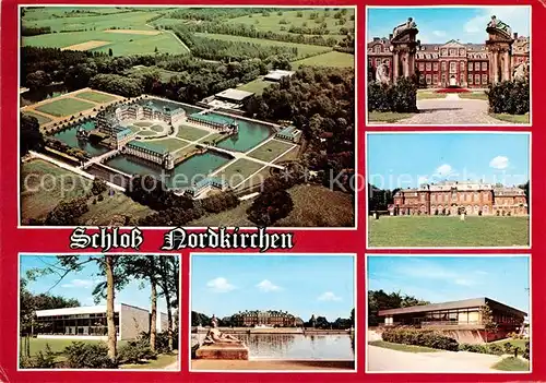 AK / Ansichtskarte 73814337 Nordkirchen Schloss Teilansichten Nordkirchen