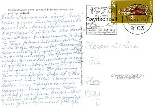 AK / Ansichtskarte 73814348 Bayrischzell mit Wendelstein und Tagwandkopf Bayrischzell