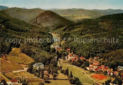 AK / Ansichtskarte  Bad_Bergzabern Fliegeraufnahme Kurtal Bad_Bergzabern