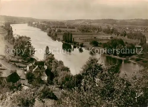 AK / Ansichtskarte Badefols d_Ans_24_Dordogne Vue generale sur la Dordogne 