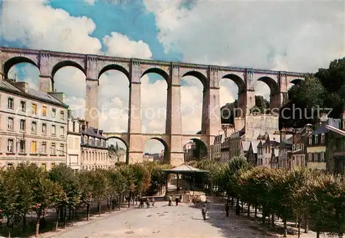 AK / Ansichtskarte Morlaix_29 Vue densemble du Viaduc et Place des Otages 