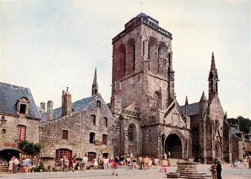 AK / Ansichtskarte Locronan_29_Finistere Eglise du XVe siecle