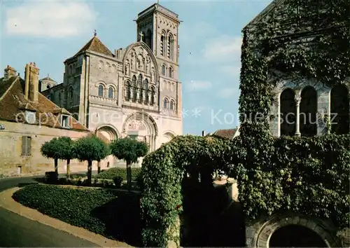 AK / Ansichtskarte Vezelay_89_Yonne La Basilique Ste Madeleine restauree par Viollet le Duc  