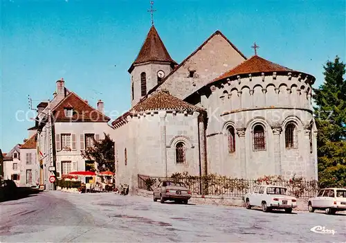 AK / Ansichtskarte Ahun Grande Rue Eglise Saint Sylvain  Ahun