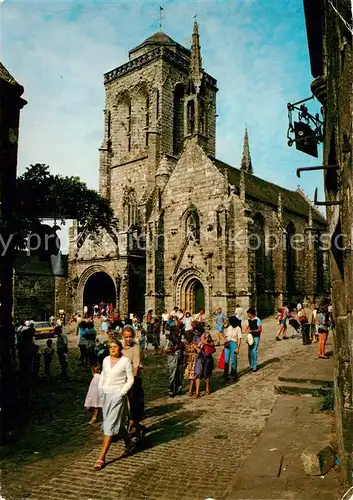 AK / Ansichtskarte Locronan_29_Finistere Eglise et la chapelle du Penity 