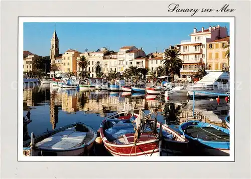 AK / Ansichtskarte Sanary sur Mer_83 Vue generale du port 