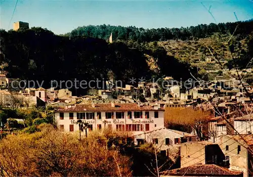 AK / Ansichtskarte Cotignac La falaise et lhostellerie Lou Galen Cotignac