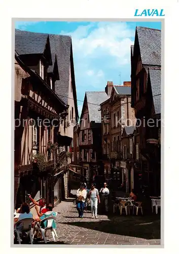 AK / Ansichtskarte Laval_53_Mayenne Les vieilles maisons de la grande rue 
