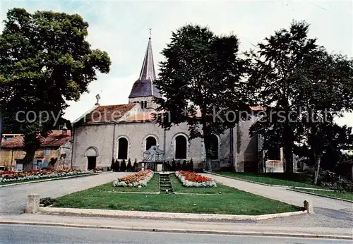 AK / Ansichtskarte Contrexeville_88 Eglise et le monument aux morts 