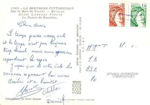 AK / Ansichtskarte Saint_Laurent_en_Plerin La Pointe du Roselier Vue aerienne Saint_Laurent_en_Plerin