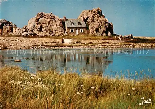 AK / Ansichtskarte Plougrescant_22_Cotes d_Armor Maison pittoresque a Castel Meur 