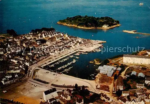 AK / Ansichtskarte Treboul_Douarnenez_29_Finistere Le nouveau port de plaisance de Treboul et lIle Tristan Vue aerienne 