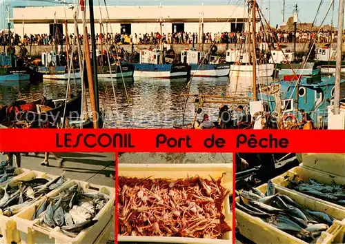 AK / Ansichtskarte Lesconil_Plobannalec_29_Finistere Activite au port de peche 