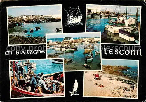 AK / Ansichtskarte Lesconil_Plobannalec_29_Finistere Les Ports de Peche 