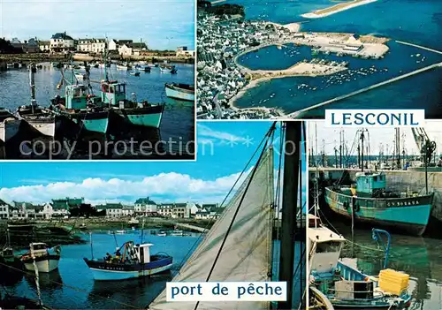 AK / Ansichtskarte Lesconil_Plobannalec_29_Finistere Port de peche 