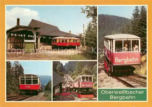 AK / Ansichtskarte  Bergbahn Oberweissbacher Bergbahn