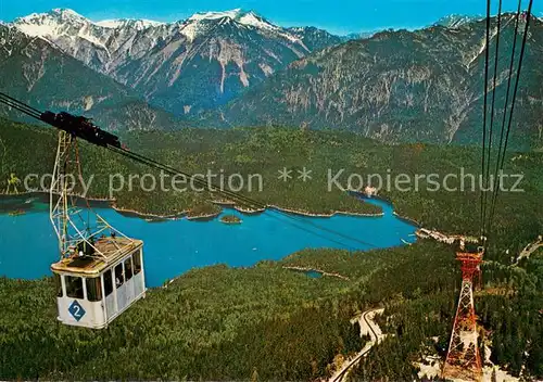 AK / Ansichtskarte  Seilbahn_Cable-Car_Telepherique Zugspitze  