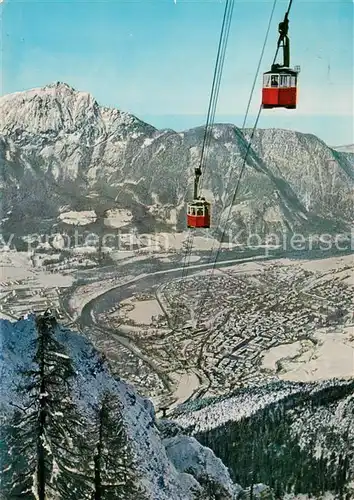 AK / Ansichtskarte  Seilbahn_Cable-Car_Telepherique Predigtstuhlbahn Bad Reichentall Hochstaufen 