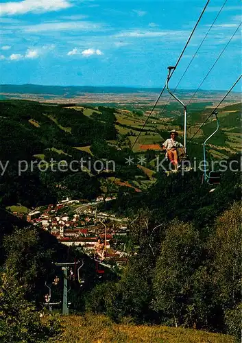 AK / Ansichtskarte  Sessellift_Chairlift_Telesiege Muckenkogel  