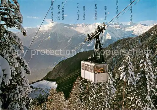 AK / Ansichtskarte  Seilbahn_Cable-Car_Telepherique Meran Merano 