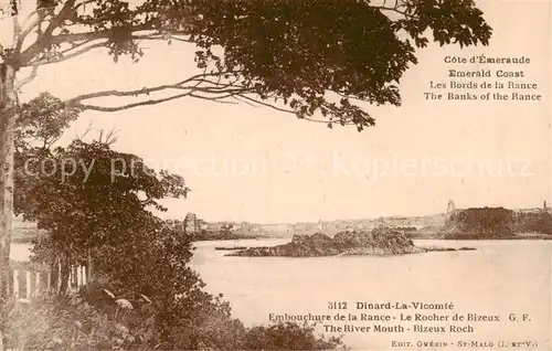 AK / Ansichtskarte Dinard_35 Embouchure de la Rance Rocher de Bizeux 