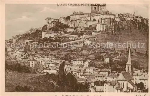 AK / Ansichtskarte Saint Flour_15_Cantal Vue generale 