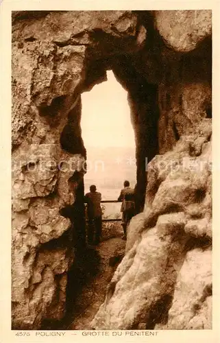 AK / Ansichtskarte Poligny__39_Jura Grotte du Penitent Collection le Jura 