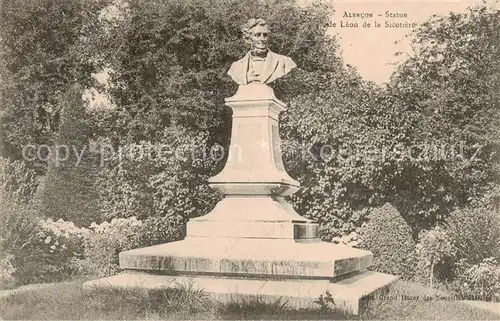 AK / Ansichtskarte Alencon_61 Statue de Leon de la Sicotiere Monument 