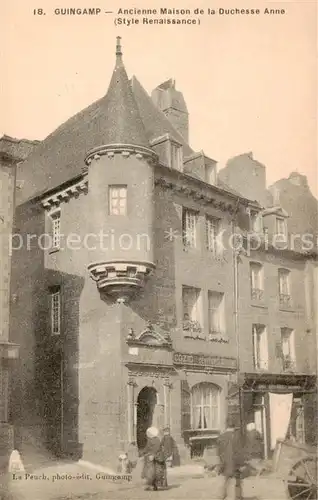 AK / Ansichtskarte Guingamp_22 Ancienne Maison de la Duchesse Anne Style Renaissance 