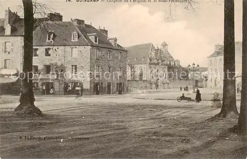 AK / Ansichtskarte Guingamp_22 Chapelle de l Hopital et la Sous Prefecture 