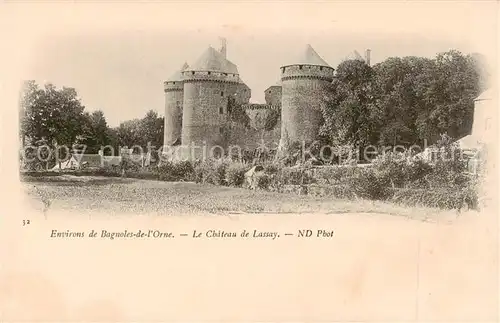 AK / Ansichtskarte Bagnoles de l_Orne Chateau de Lassay Bagnoles de l_Orne