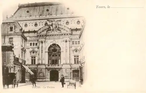 AK / Ansichtskarte Tours_37 Le Theatre 