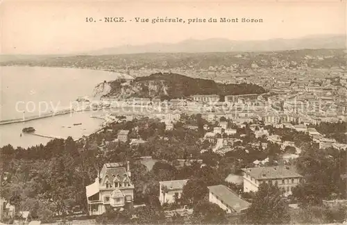 AK / Ansichtskarte Nice__06_Nizza Vue generale prise du Mont Baron 